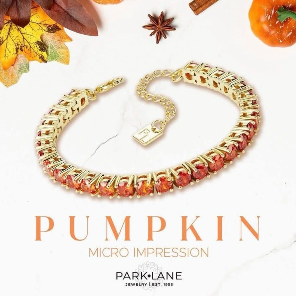 Park Lane “Pumpkin” Micro Impression Bracelet! BNIB!! Limited Edition!!